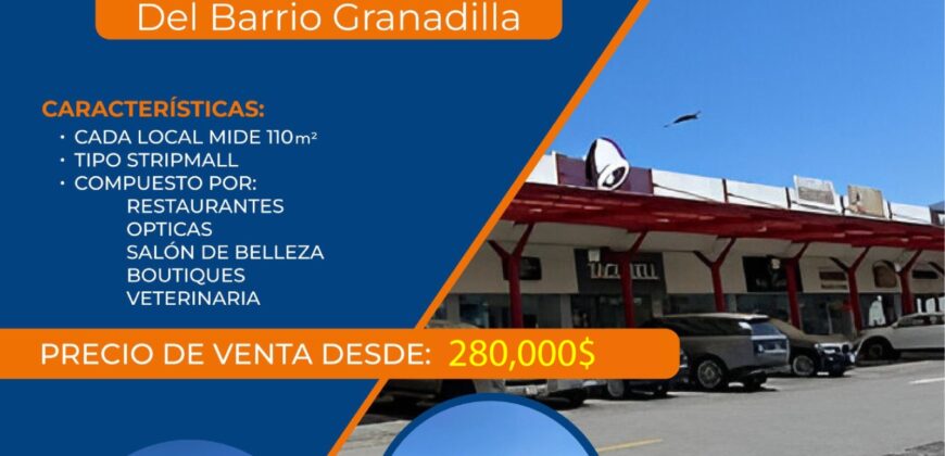 Local comercial en Centro Comercial del Barrio Granadilla