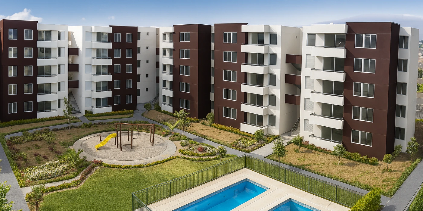 Condominio administrado por Mabinsa.
