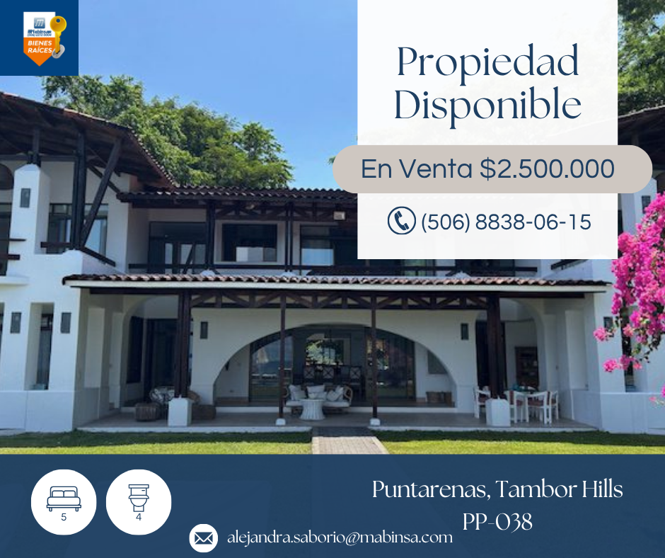 PP-038 SE VENDE CASA – Tambor Hills |