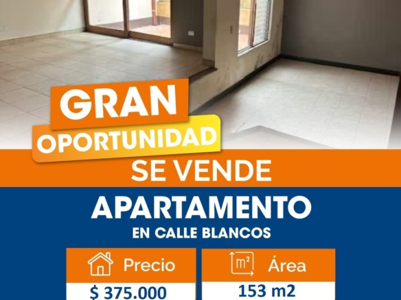 SE VENDE APARTAMENTOS  DE Calle Blancos, San José | AP-146 / REBAJADO!