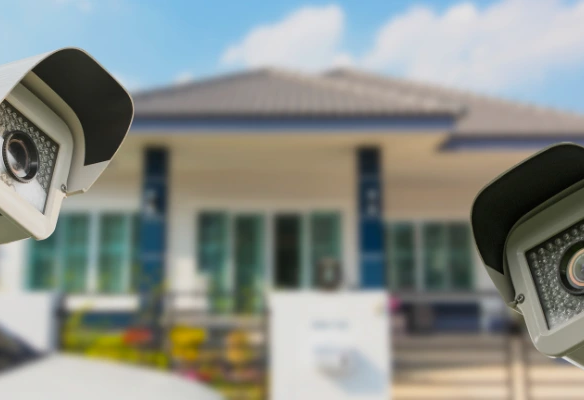 Sistema de seguridad electrónica en condominio en Costa Rica con cámaras y accesos inteligentes