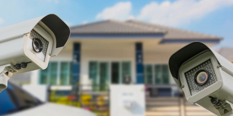 Sistema de seguridad electrónica en condominio en Costa Rica con cámaras y accesos inteligentes