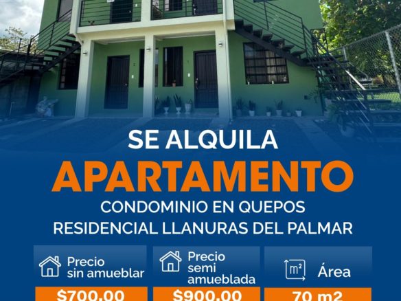 CO-592 CONDOMINIO EN QUEPOS