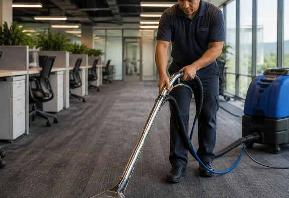 Limpieza de alfombras en oficinas en Costa Rica: frecuencia y métodos