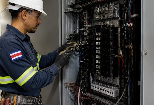 Mantenimiento preventivo de sistemas eléctricos en edificios en Costa Rica