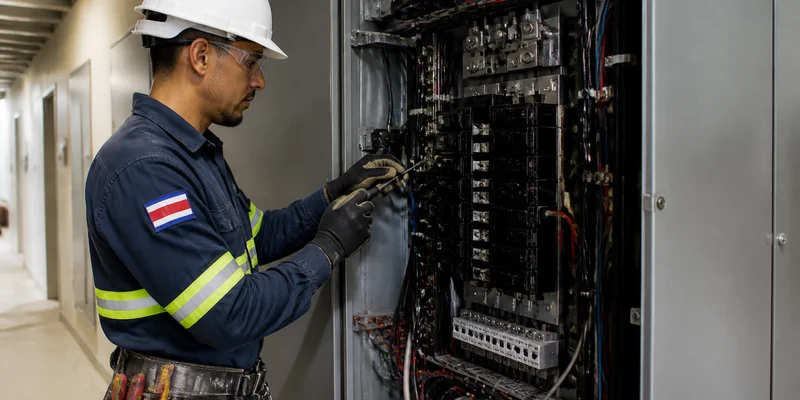 Mantenimiento preventivo de sistemas eléctricos en edificios en Costa Rica