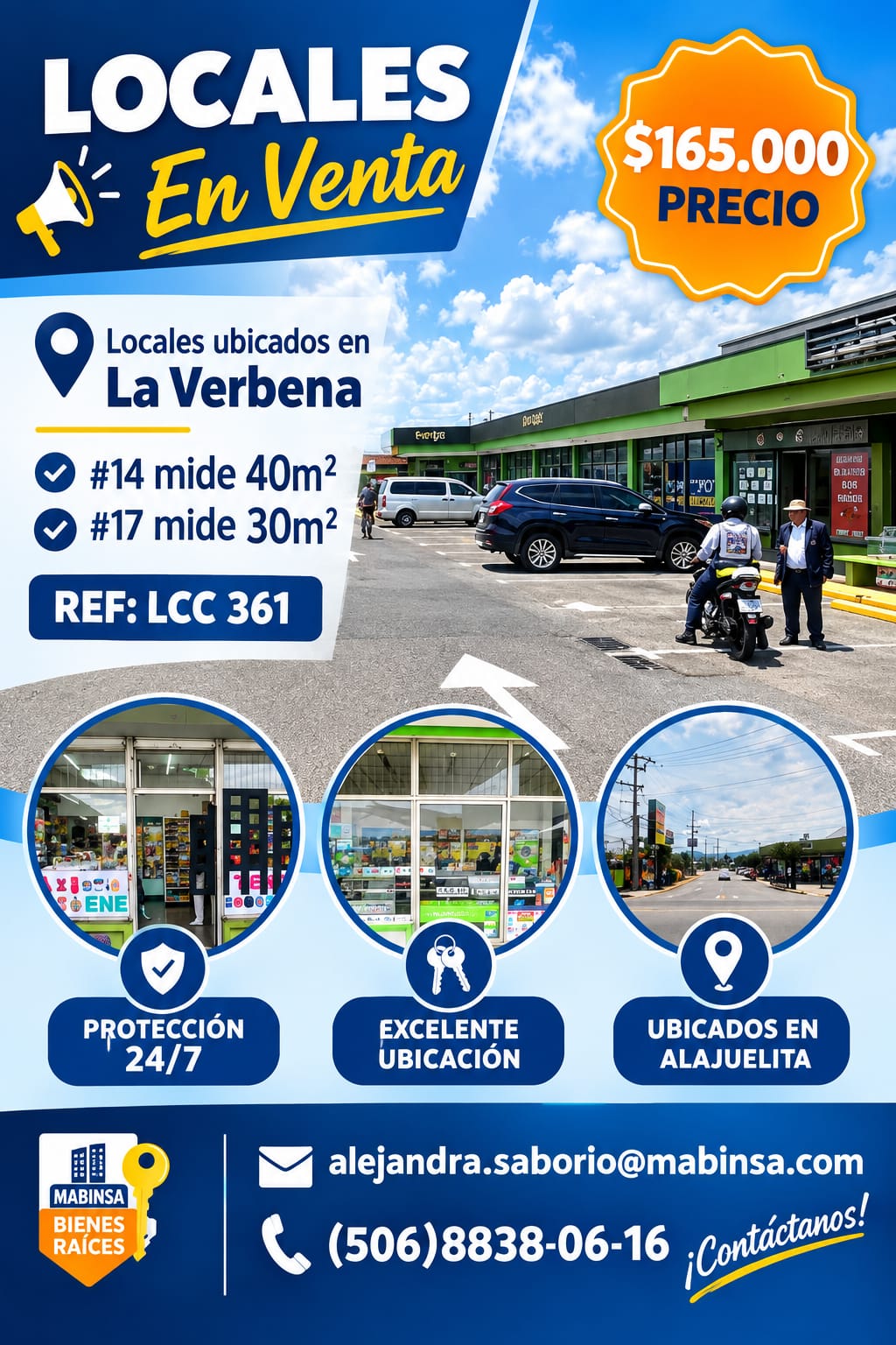 LCC-360 SE VENDE LOCALES – La Verbena, Alajuelita |